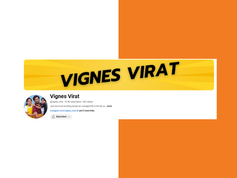 Vignes Virat YouTube